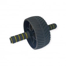 Ролик для преса одноколісний з килимком SNS PO-HD чорний, код: 18277-SNS Ролик для преса одноколісний з килимком SNS PO-HD чорний, код: 18277-SNS