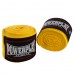 Бинти для боксу PowerPlay Lycra (спандекс), 4 м, жовтий, код: PP_3047_4m_Yellow