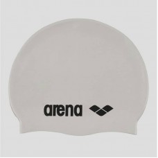 Шапка для плавання Arena Classic Silicone білий, код: 3468333887380