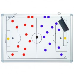 Дошка тактична Meta Magnetic Tactic Board 45х60 см, сірий, код: 080101513524