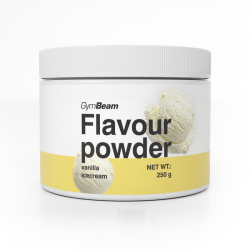 Ароматизато до їжу GymBeam Flavour powder 250г, ванільне морозиво, код: 8586022211362