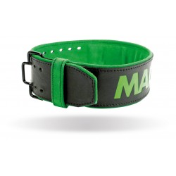Пояс шкіряний для важкої атлетики MadMax Quick Release Belt XXL, чорний-сірий, код: MFB-302_XXL