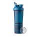 Шейкер спортивний BlenderBottle ProStak 22oz/650ml з 2-ма контейнерами Navy, код: PS 22oz Navy-PP