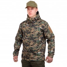 Куртка тактична Tactical XXXL камуфляж Mrpat Digital Woodland, код: ZK-20_XXXLKMDW