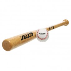 Біта бейсбольна дерев'яна Star 710 мм, код: WR300-S52