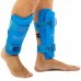 Захист гомілки та стопи для єдиноборств Araza, розмір M, синій, код: BO-1252_MBL
