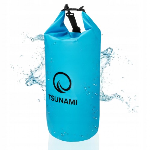 Гермомішок Tsunami Dry Pack 20 л водозахисний, блакитний, код: P-5905973400022