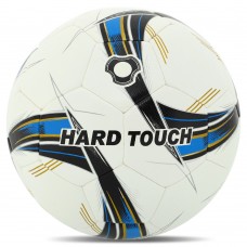 М"яч футбольний Soccermax Hybrid №5 PU білий-синій, код: FB-4378-S52