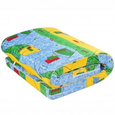 Соціальний матрац поролоновий топер Tia-Sport, тканина, 2000х800х50 мм, синій, код: sm-1038-1 Соціальний матрац поролоновий топер Tia-Sport, тканина, 2000х800х50 мм, синій, код: sm-1038-1