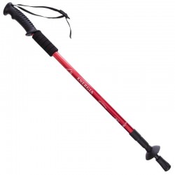 Палка трекінгова для скандинавської ходьби Camping Energia червоний, код: TY-3924-1_R