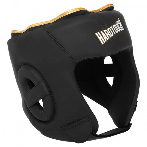 Шолом боксерський відкритий Hard Touch S, чорний-золотий, код: BO-4440_SBKGO Шолом боксерський відкритий Hard Touch S, чорний-золотий, код: BO-4440_SBKGO