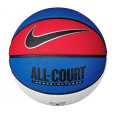 М'яч баскетбольний Nike Everyday All Court 8P Delf, розмір 7, синій-червоний-білий, код: 88779140236