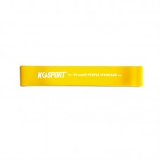 Стрічка для вправ K-Sport Power Band Mini жовта, код: KS-285-IN