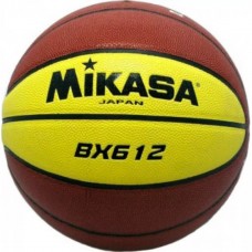 М"яч баскетбольний Mikasa BX612 №6, коричневий-жовтий, код: 4907225810307