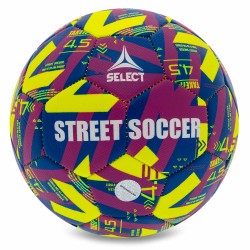 М"яч футбольний Select Street Soccer V23 №4,5, фіолетовий-жовтий-синій, код: STREET-YB