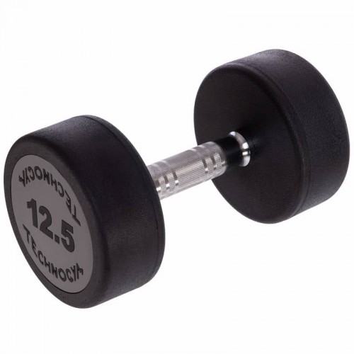 Гантель цільна професійна TechnoGym 1х12, 5кг, код: LN-1254-12_5-S52 Гантель цільна професійна TechnoGym 1х12, 5кг, код: LN-1254-12_5-S52
