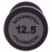 Гантель цільна професійна TechnoGym 1х12, 5кг, код: LN-1254-12_5-S52 Гантель цільна професійна TechnoGym 1х12, 5кг, код: LN-1254-12_5-S52