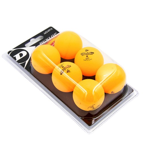 М"ячі для настільного тенісу Dunlop 6 шт, код: MT-679175
