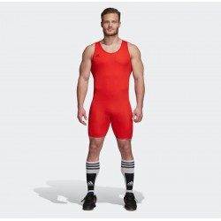 Костюм для важкої атлетики Adidas PowerLiftSuit S, червоний, код: 15561-567