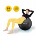 М"яч для фітнесу (фітбол) 4Fizjo 75 см Anti-Burst Black, код: P-5907739316370
