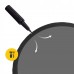 М"яч для фітнесу (фітбол) 4Fizjo 75 см Anti-Burst Black, код: P-5907739316370