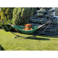 Двомісний монотонний гамак WCG Wish XXL 2000х1500 мм, салатовий, код: H-12-5-IF Двомісний монотонний гамак WCG Wish XXL 2000х1500 мм, салатовий, код: H-12-5-IF