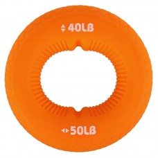 Еспандер кистьовий кільце з подвійним навантаженням Jello, навантаження 40LB-50LB, помаранчевий, код: FI-0651_OR Еспандер кистьовий кільце з подвійним навантаженням Jello, навантаження 40LB-50LB, помаранчевий, код: FI-0651_OR