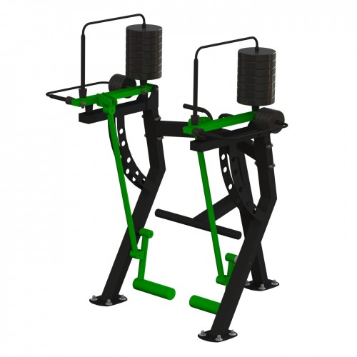 Вуличний тренажер Brustyle “Згинання ноги стоячи”, код: SG619 Вуличний тренажер Brustyle “Згинання ноги стоячи”, код: SG619