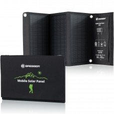 Портативний зарядний пристрій сонячна панель Bresser Mobile Solar Charger 21 Watt USB DC (3810030), код: 930148-SVA