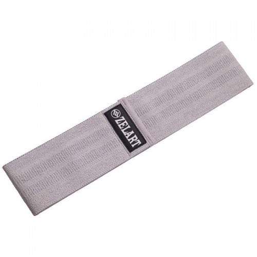 Гумка для фітнесу Zelart Resistance Loop M сірий-чорний, код: FI-7200-BL-S52