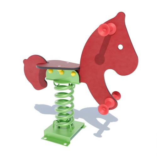 Качалка на пружині Miros "Поні" червоний, код: DIOS1111 Качалка на пружині Miros "Поні" червоний, код: DIOS1111