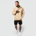 Толстовка чоловіча GymBeam PRO Hoodie Sand S, пісочно-білий, код: 19873256-GB