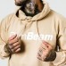 Толстовка чоловіча GymBeam PRO Hoodie Sand S, пісочно-білий, код: 19873256-GB