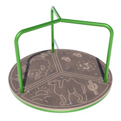 Карусель потрійна стоячи Miros 900х900х600 мм, код: DIO303