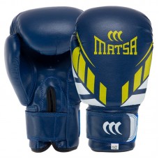 Рукавички боксерські Matsa Юніор 4 унцій, синій, код: MA-7757_4BL