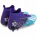 Бутси футбольні дитячі з носком PlayGame розмір 39, фіолетовий-бірюзовий, код: 9047-35-39-2_39