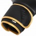 Боксерські рукавиці Hard Touch 12 унцій, чорний-золотий, код: BO-4250_12BKGO