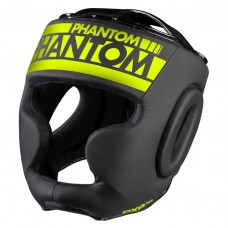 Боксерський шолом Phantom Apex Full Face Neon One Size Black/Yellow, код: PHHG2303