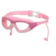 Окуляри-напівмаска для плавання дитячі з берушами Sailto рожевий, код: 9200_P