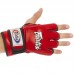 Рукавички для змішаних єдиноборств MMA Fairtex шкіра розмір XL, червоний, код: FGV12_XLR