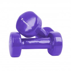 Вінілові гантелі inSPORTline Smoothbell 2x1 кг, код: 176-IN