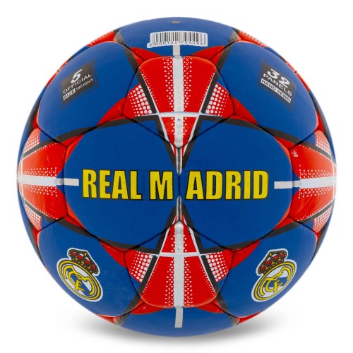 М"яч футбольний Ballonstar Real Mandrid №5 PU, темно-синій, код: FB-0047-838-S52