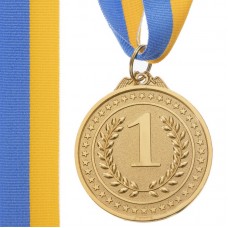Медаль спортивна зі стрічкою SP-Sport Celebrity золото, код: C-3167_G-S52