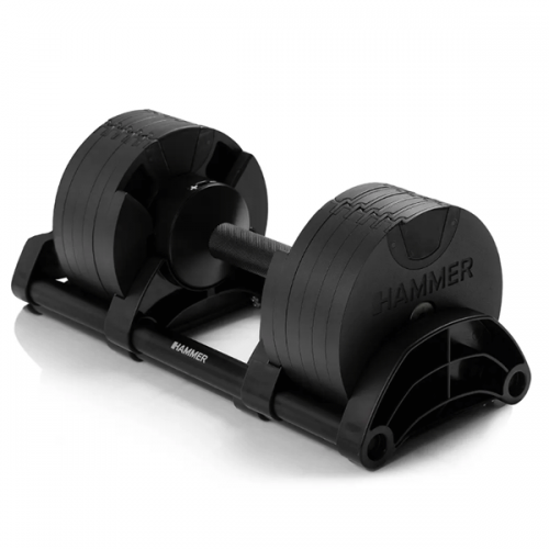 Селекторна гантеля Hammer SmartLock 20 кг, код: 17358-S25 Селекторна гантеля Hammer SmartLock 20 кг, код: 17358-S25