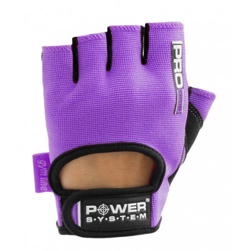 Рукавички для фітнесу і важкої атлетики Power System Pro Grip жіночі Purple XS, код: PS-2250_XS_Purple