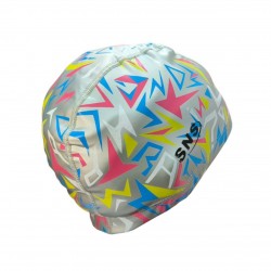 Шапочка для плавання SNS Stars PU-H8 срібний, код: 12933-SNS