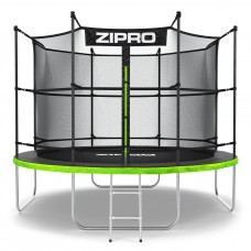 Садовий батут Zipro Jump Pro з внутрішньою сіткою 10FT 312 см, зелений-чорний, код: M-1633755-IN