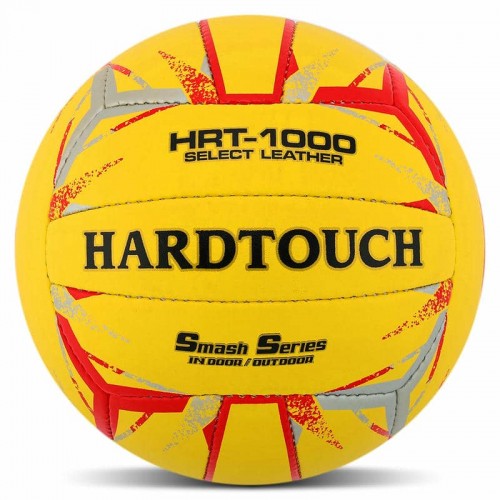 М"яч волейбольний Hard Touch №5, жовтий-червоний, код: VB-4059_YR