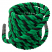 Канат для кросфіту Orlins 12 м, діаметр 40 мм посилений, зелено-чорний, код: RO-182