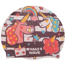 Шапочка для плавання дитяча MadWave Unicorn, код: M057914-S52